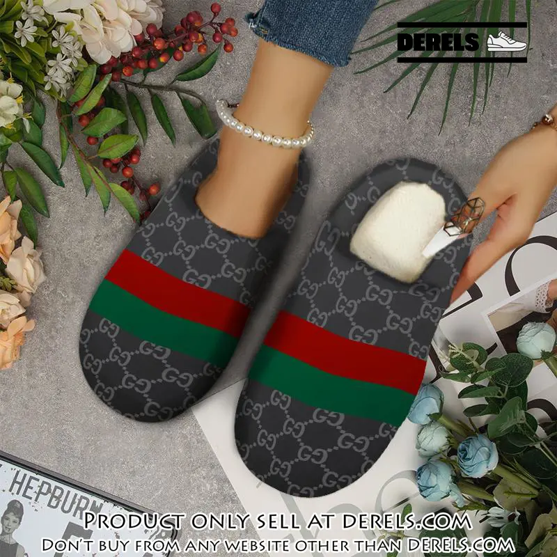 Gucci fleece slippers luxury inhouse slippers ihs1006 dr2838514
